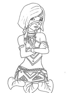 Ainbo: Spirit of the Amazon coloring page 7 - Free printable