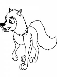 Alpha and Omega coloring page 3 - Free printable