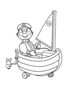 Andy Pandy coloring page 3 - Free printable