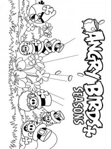 Angry Birds coloring page 13 - Free printable
