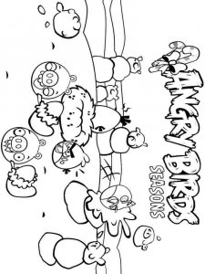 Angry Birds coloring page 14 - Free printable