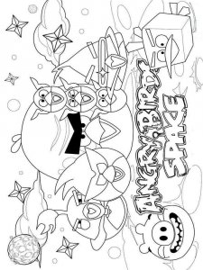 Angry Birds coloring page 16 - Free printable