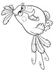 Angry Birds coloring page 57 - Free printable
