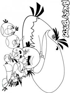 Angry Birds coloring page 9 - Free printable