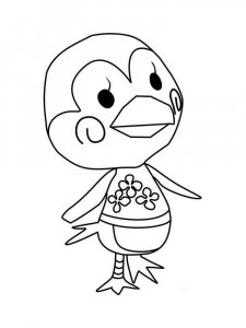 Animal Crossing coloring page 10 - Free printable