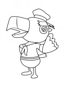 Animal Crossing coloring page 21 - Free printable