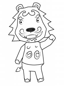 Animal Crossing coloring page 23 - Free printable