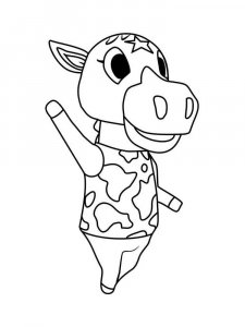 Animal Crossing coloring page 32 - Free printable