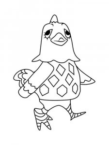 Animal Crossing coloring page 44 - Free printable