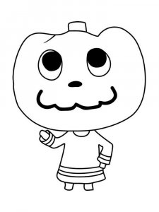Animal Crossing coloring page 49 - Free printable