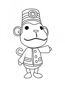 Animal Crossing coloring page 80 - Free printable