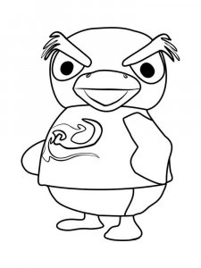 Animal Crossing coloring page 88 - Free printable