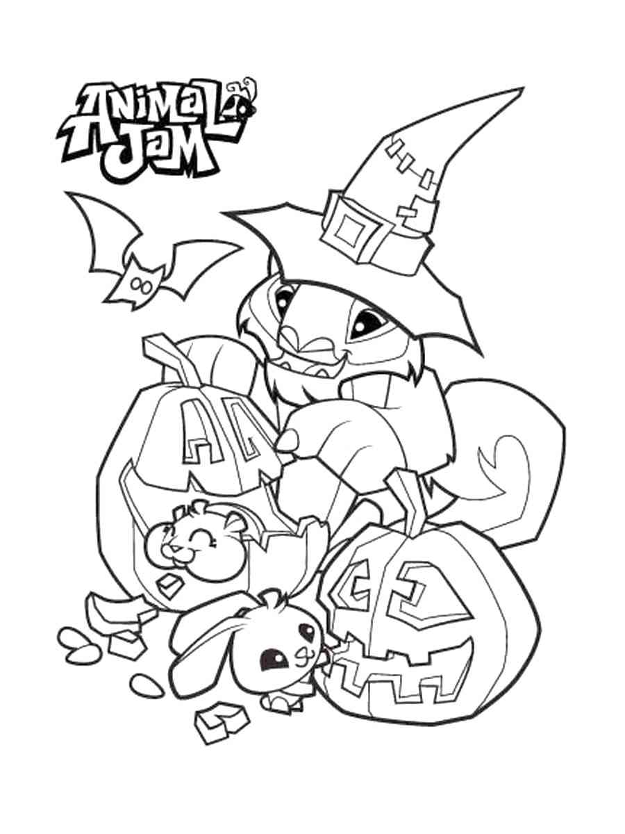 Animal Jam coloring pages. Free printable Animal Jam coloring pages