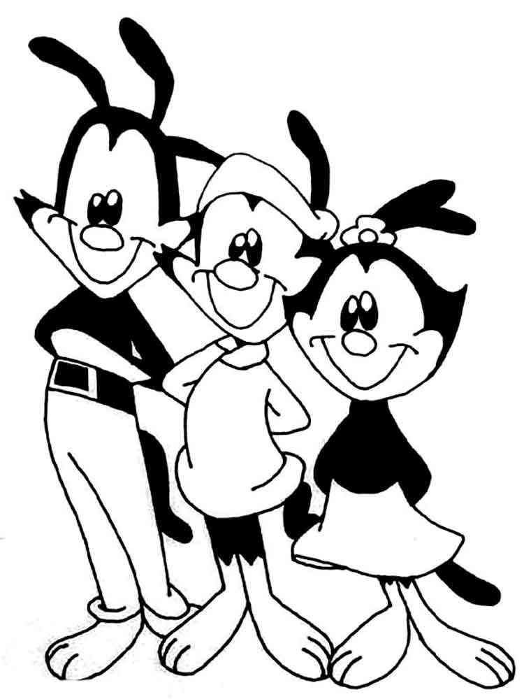 Download Animaniacs coloring pages. Download and print Animaniacs ...