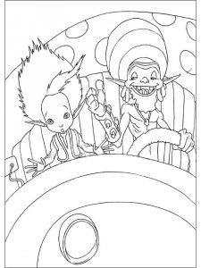 Arthur and the Minimoys coloring page 33 - Free printable