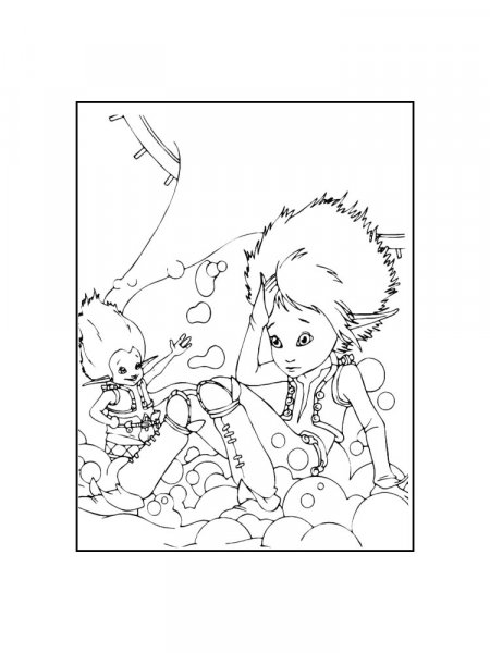 Arthur and the Minimoys coloring pages