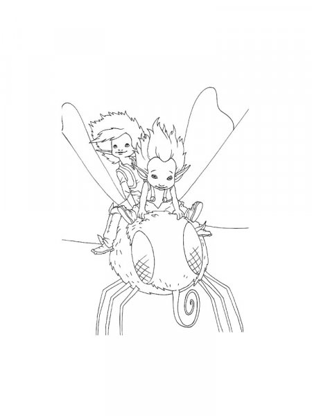 Arthur and the Minimoys coloring pages