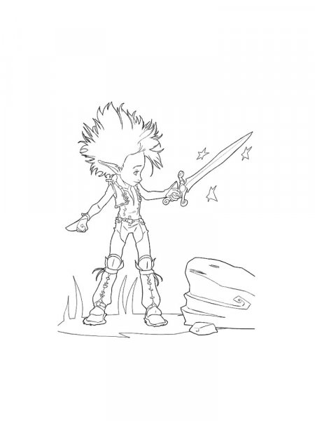 Arthur and the Minimoys coloring pages