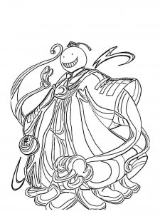 Assassination Classroom coloring page 3 - Free printable