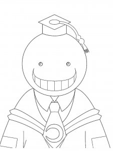 Assassination Classroom coloring page 4 - Free printable