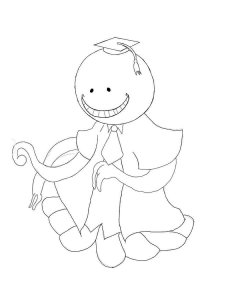 Assassination Classroom coloring page 7 - Free printable