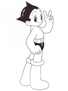 Astro Boy coloring page 12 - Free printable