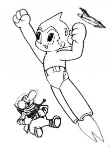 Astro Boy coloring page 17 - Free printable