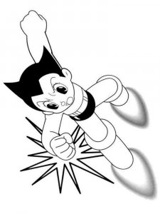 Astro Boy coloring page 19 - Free printable