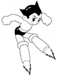 Astro Boy coloring page 20 - Free printable