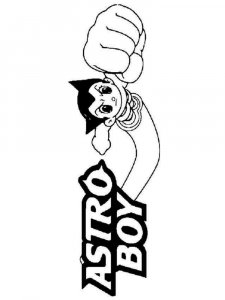 Astro Boy coloring page 21 - Free printable