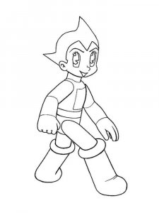 Astro Boy coloring page 22 - Free printable