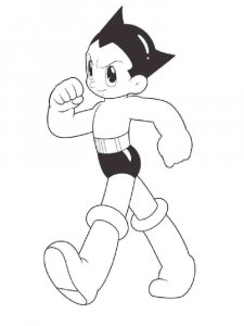 Astro Boy coloring page 3 - Free printable