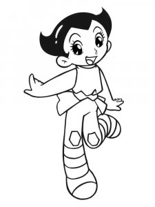 Astro Boy coloring page 6 - Free printable