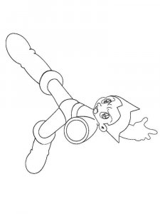 Astro Boy coloring page 8 - Free printable