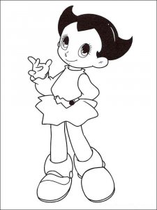 Astro Boy coloring page 9 - Free printable