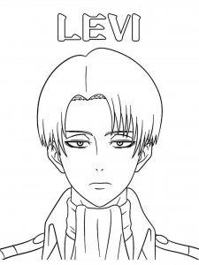 Attack On Titan coloring page 6 - Free printable