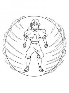 Avatar The Last Airbender coloring page 10 - Free printable