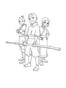Avatar The Last Airbender coloring page 12 - Free printable
