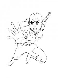 Avatar The Last Airbender coloring page 13 - Free printable