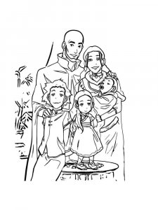 Avatar The Last Airbender coloring page 14 - Free printable