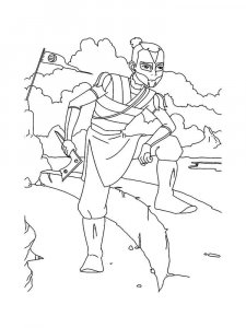 Avatar The Last Airbender coloring page 21 - Free printable