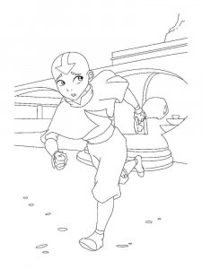 Avatar The Last Airbender coloring page 23 - Free printable
