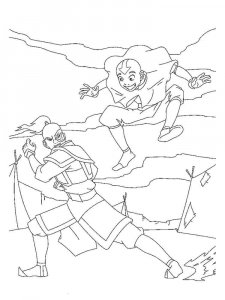 Avatar The Last Airbender coloring page 24 - Free printable