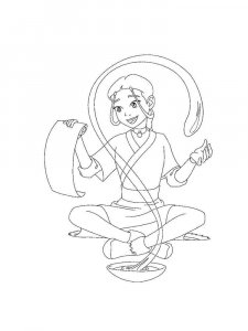 Avatar The Last Airbender coloring page 25 - Free printable