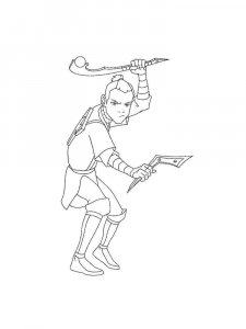 Avatar The Last Airbender coloring page 29 - Free printable