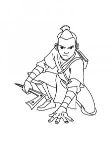 Avatar The Last Airbender coloring page 5 - Free printable