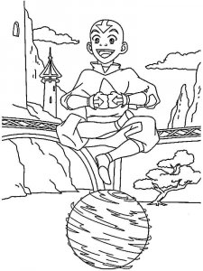 Avatar The Last Airbender coloring page 6 - Free printable