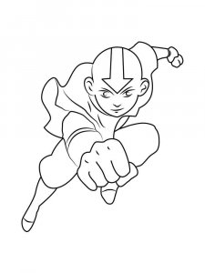 Avatar The Last Airbender coloring page 9 - Free printable