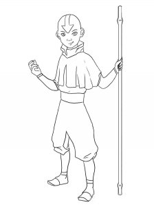 Avatar The Last Airbender coloring page 35 - Free printable