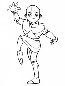 Avatar The Last Airbender coloring page 37 - Free printable
